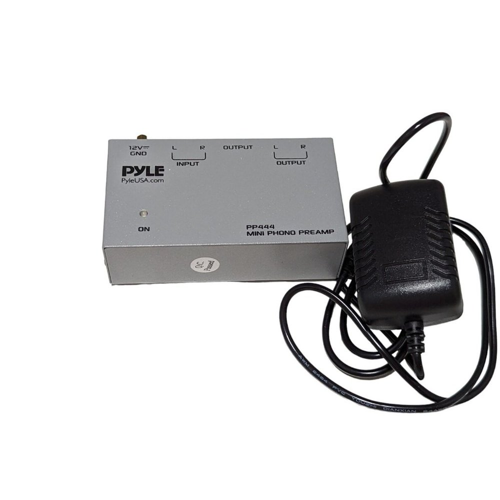 Pyle Pro PP444 Ultra Compact Phono Turntable Pre Amplifier